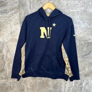 Nike Thermal-Fit‎ hoodie with embroidered logo and striped sleeve Men's Large